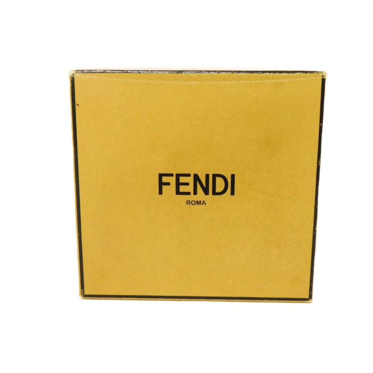 Forever FF Ring Enamel and Brass Gold Black