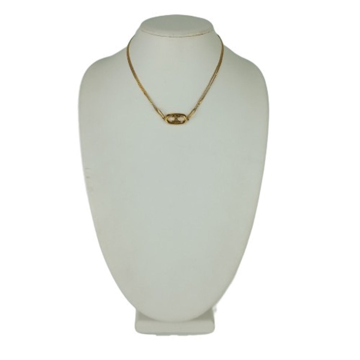 Triomphe Pendant Necklace Metal Gold