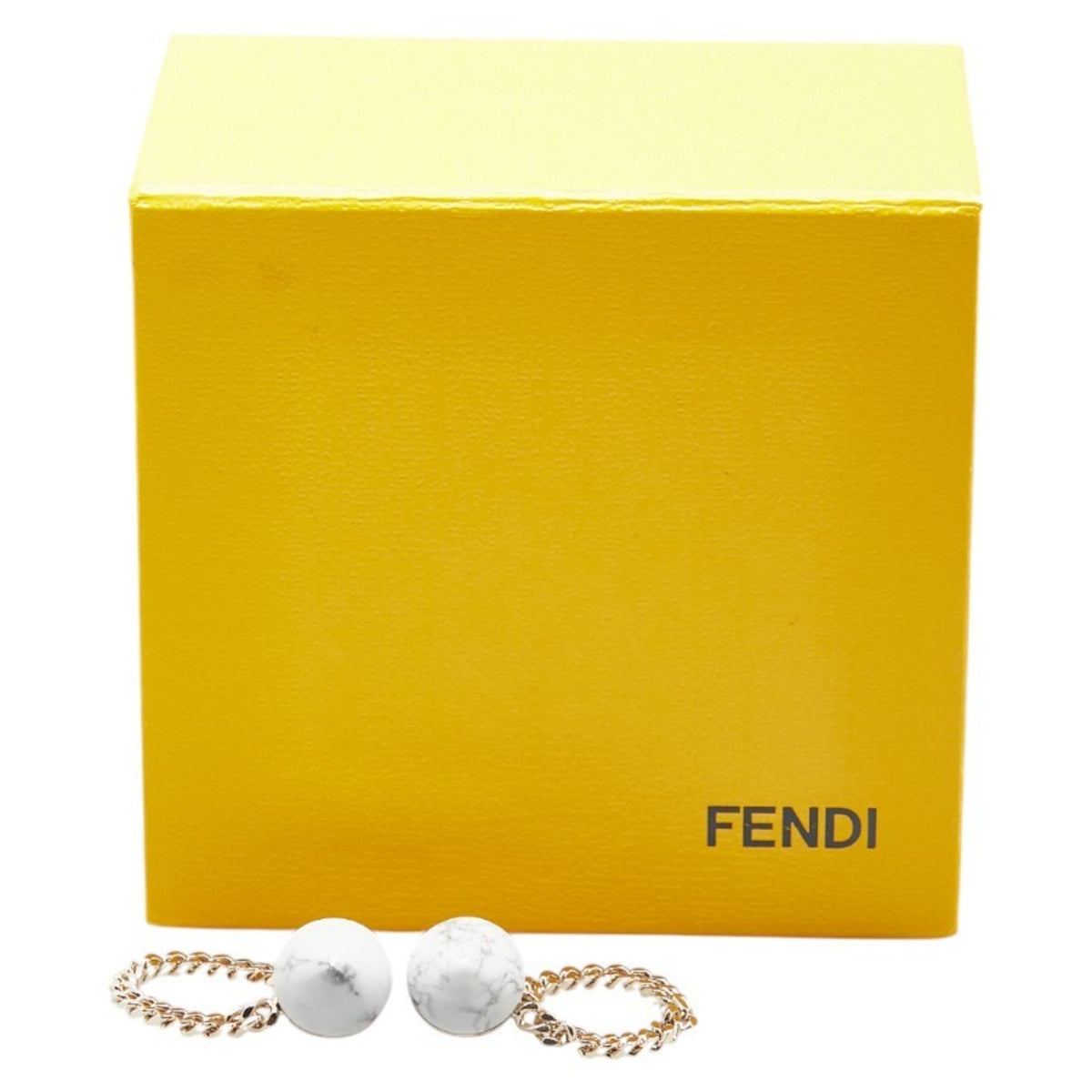 Earrings Stud Gold-Tone Metal
