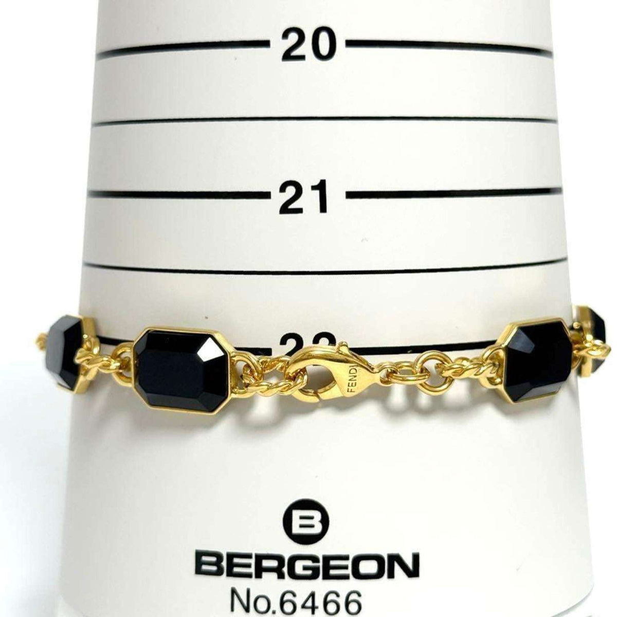 FF Link Bracelet Metal Gold