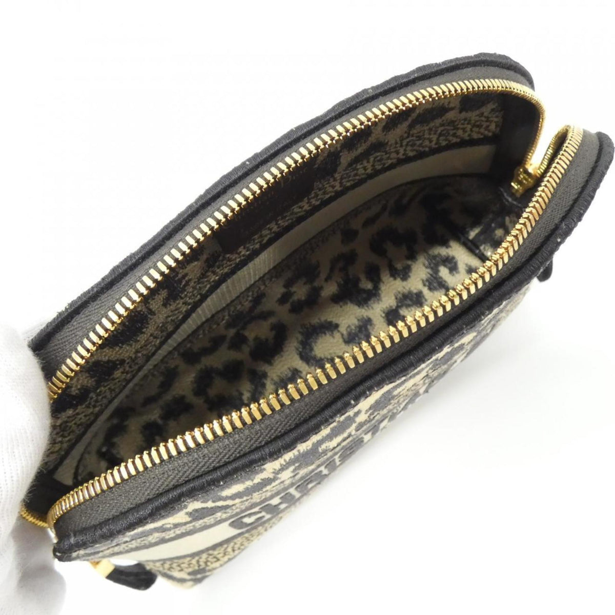 DiorTravel Convertible Vanity Case Embroidered Canvas Small
