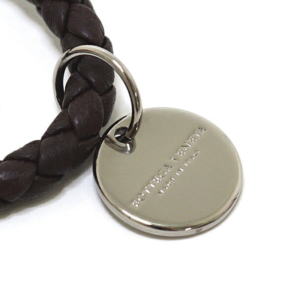 Charm Leather Dark Brown Handbag Charm