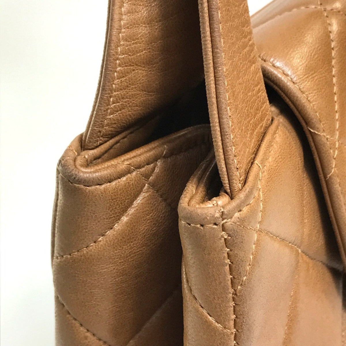 Vintage CC Shoulder Bag Quilted Lambskin Medium