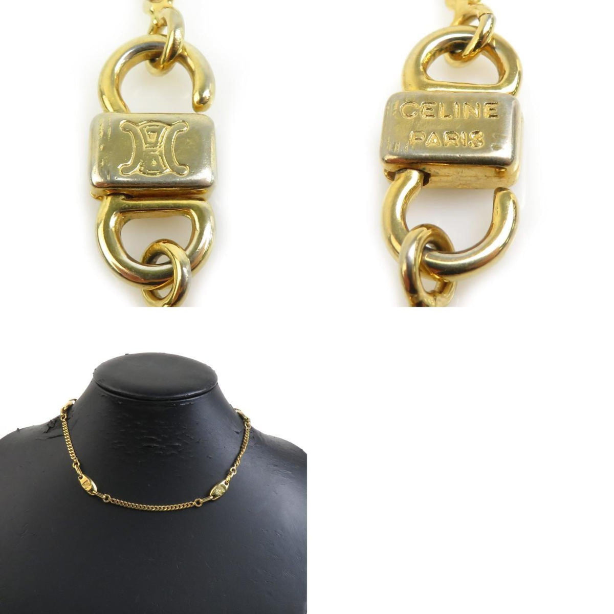 Pendant Necklace Metal Gold