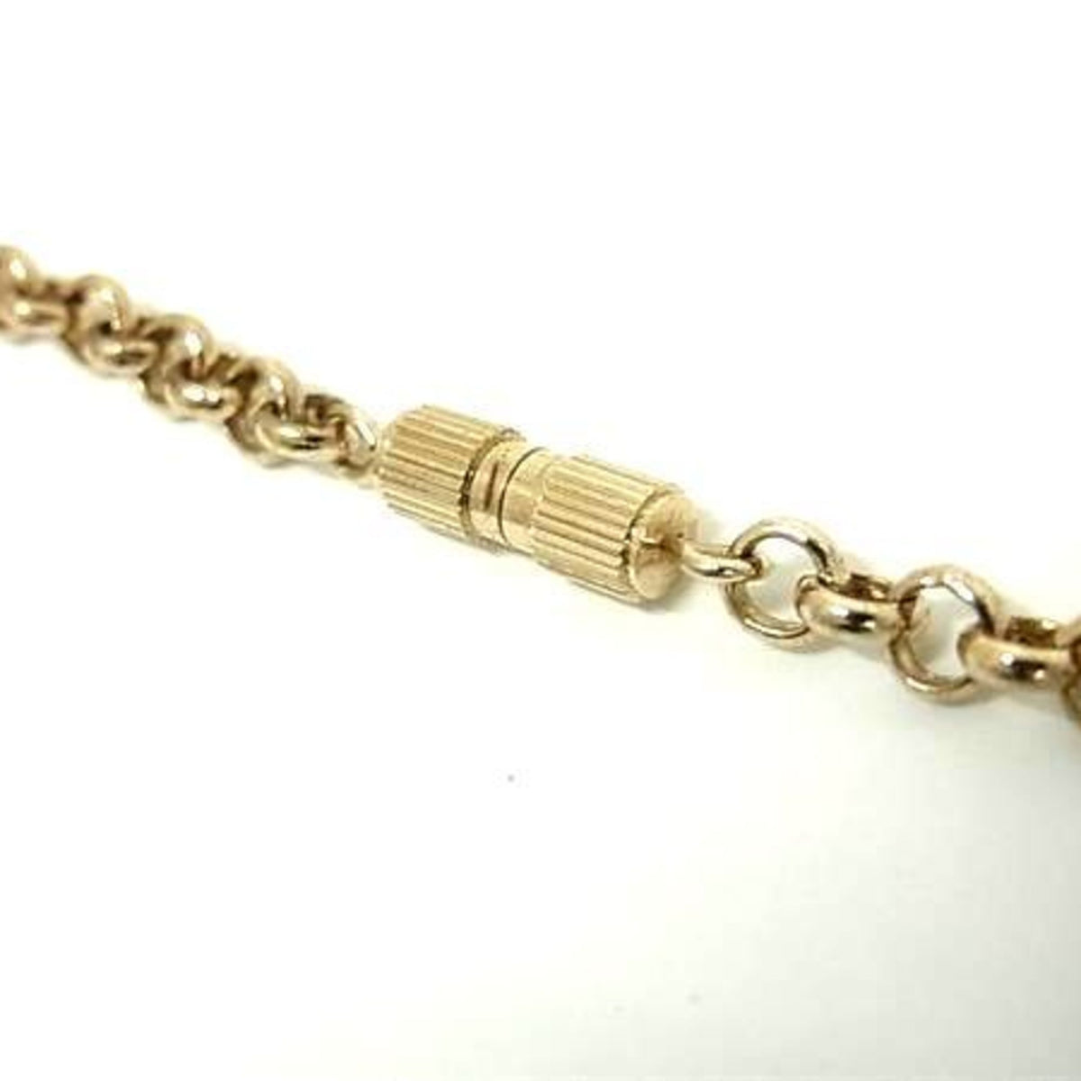 Pendant Necklace Gold Metal