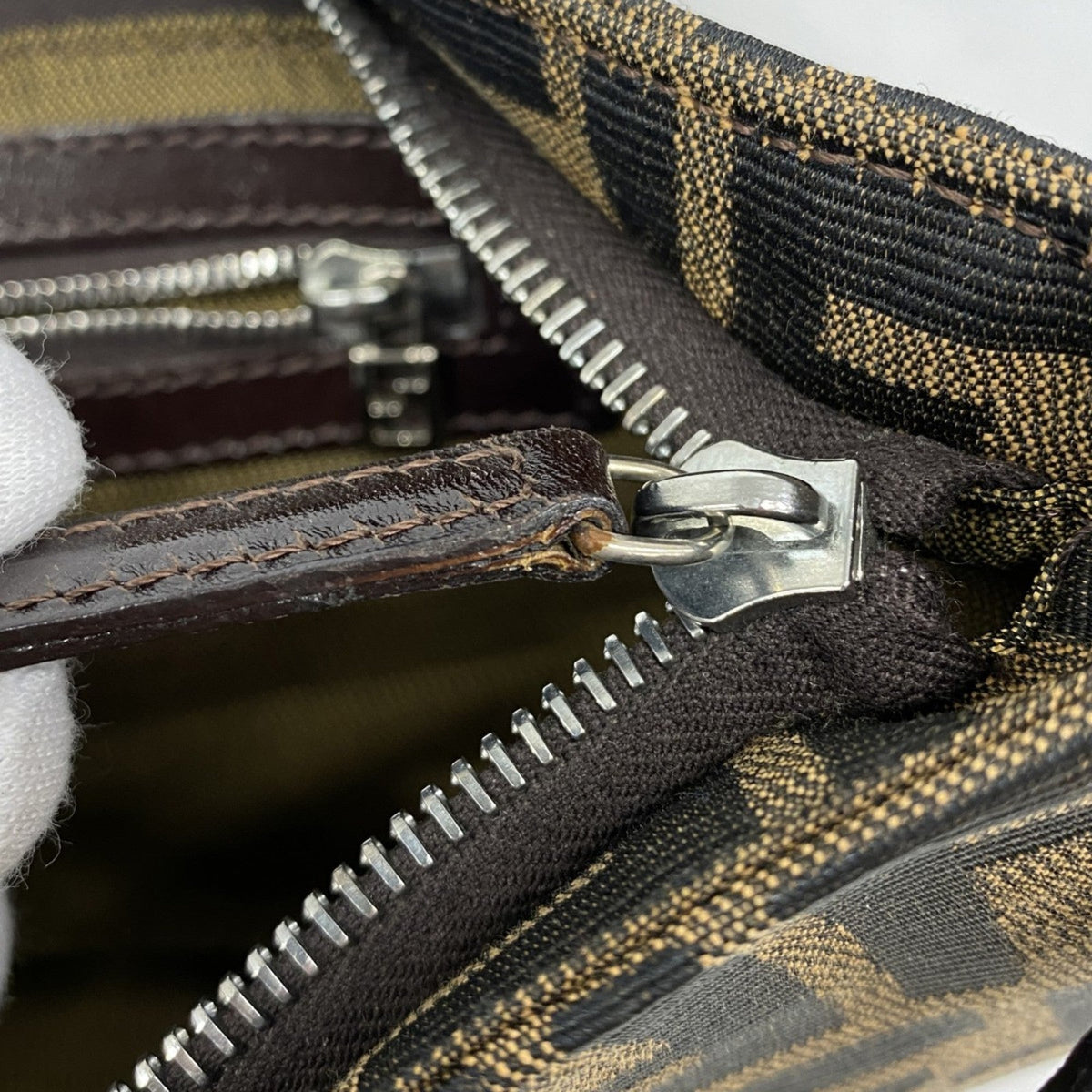 Baguette Bag Zucca Canvas