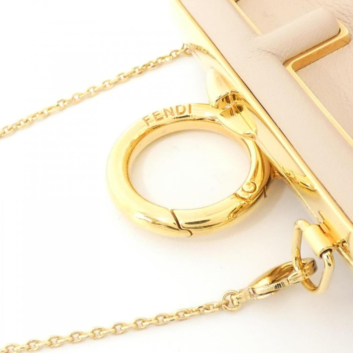 Nano First Charm Leather Handbag Charm