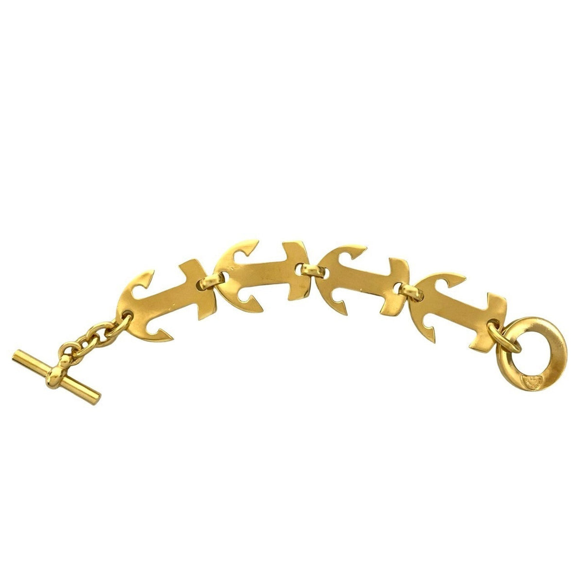Vintage Toggle Bracelet Gold