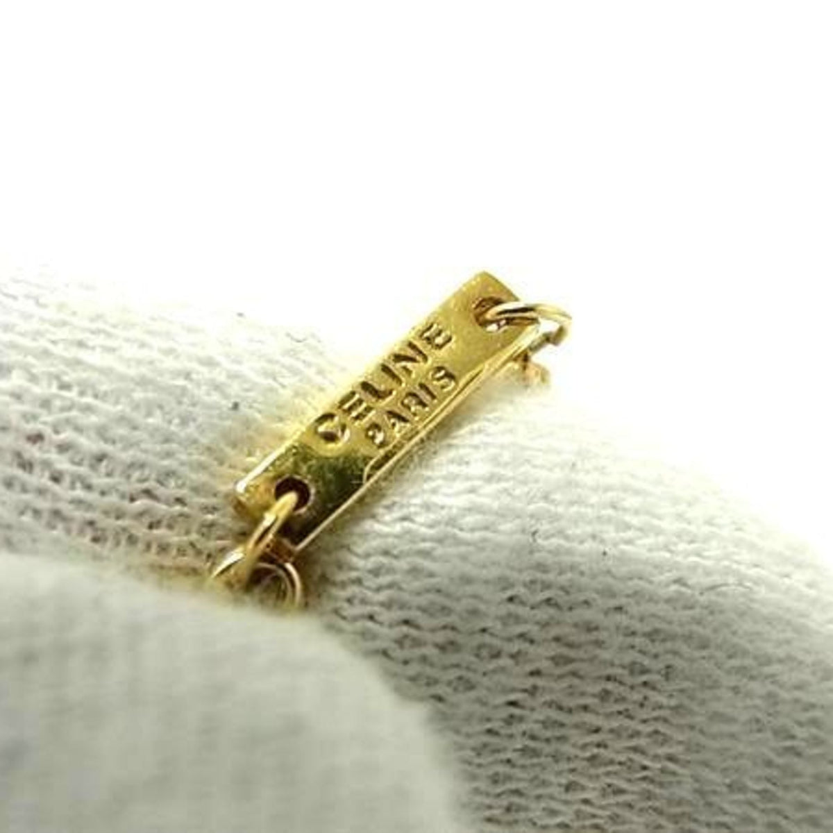Pendant Necklace Gold Metal