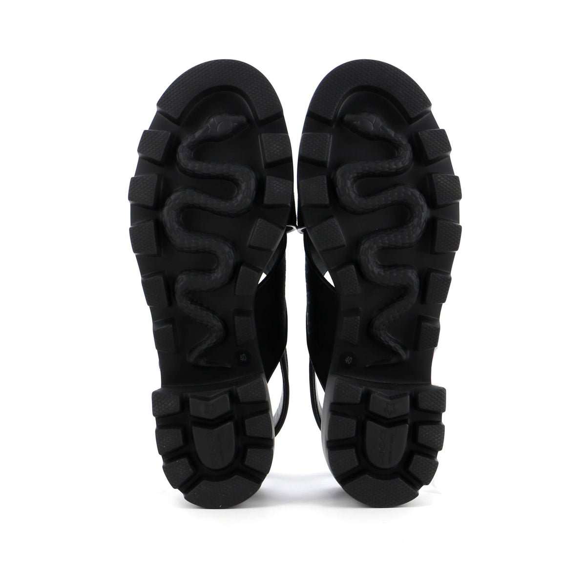 Women's Lug Sole Platform Slingback Sandals GG Canvas