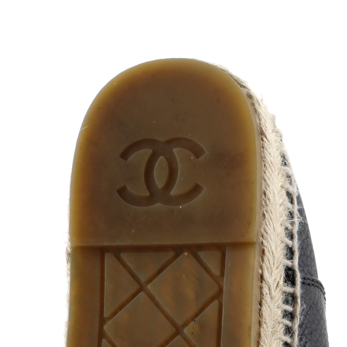 Women's CC Cap Toe Espadrilles Leather
