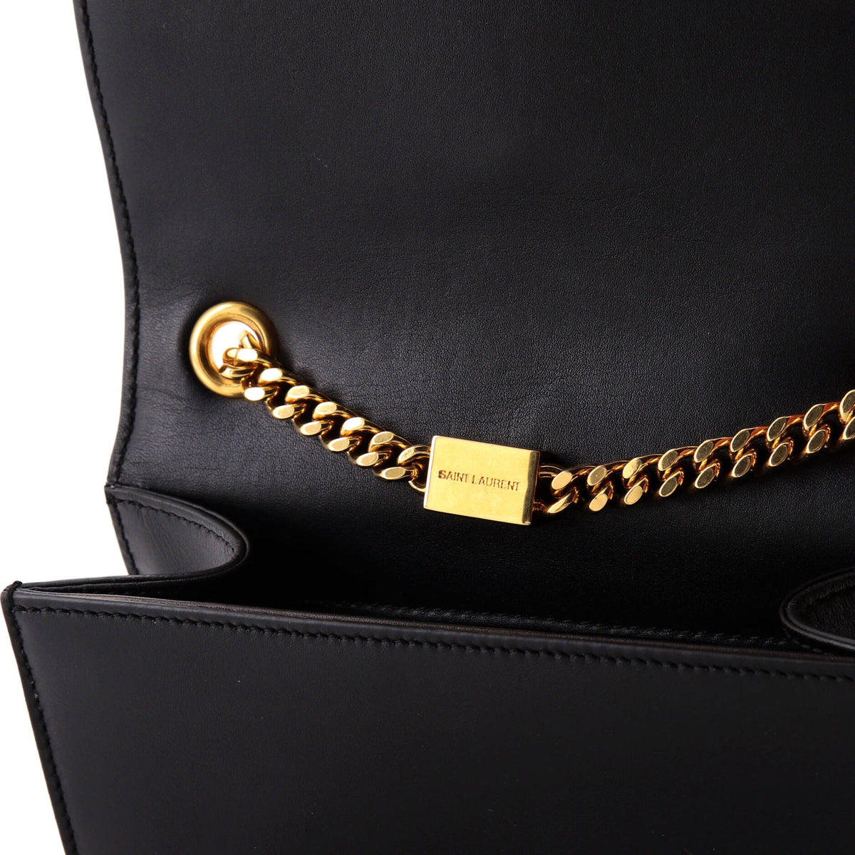 Classic Monogram Tassel Crossbody Bag Patchwork Leather Small