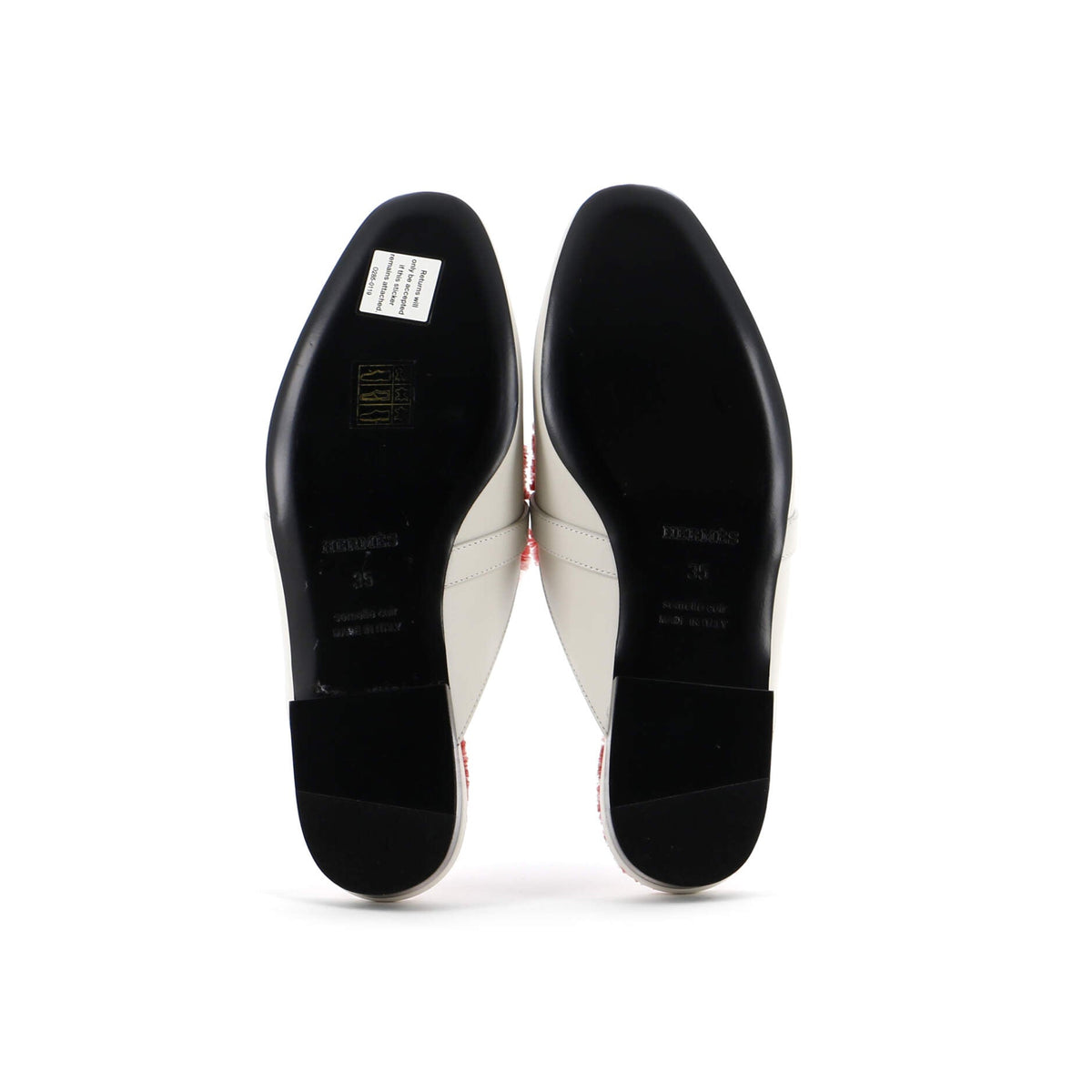 Women's Fringe Oz Mules Leather