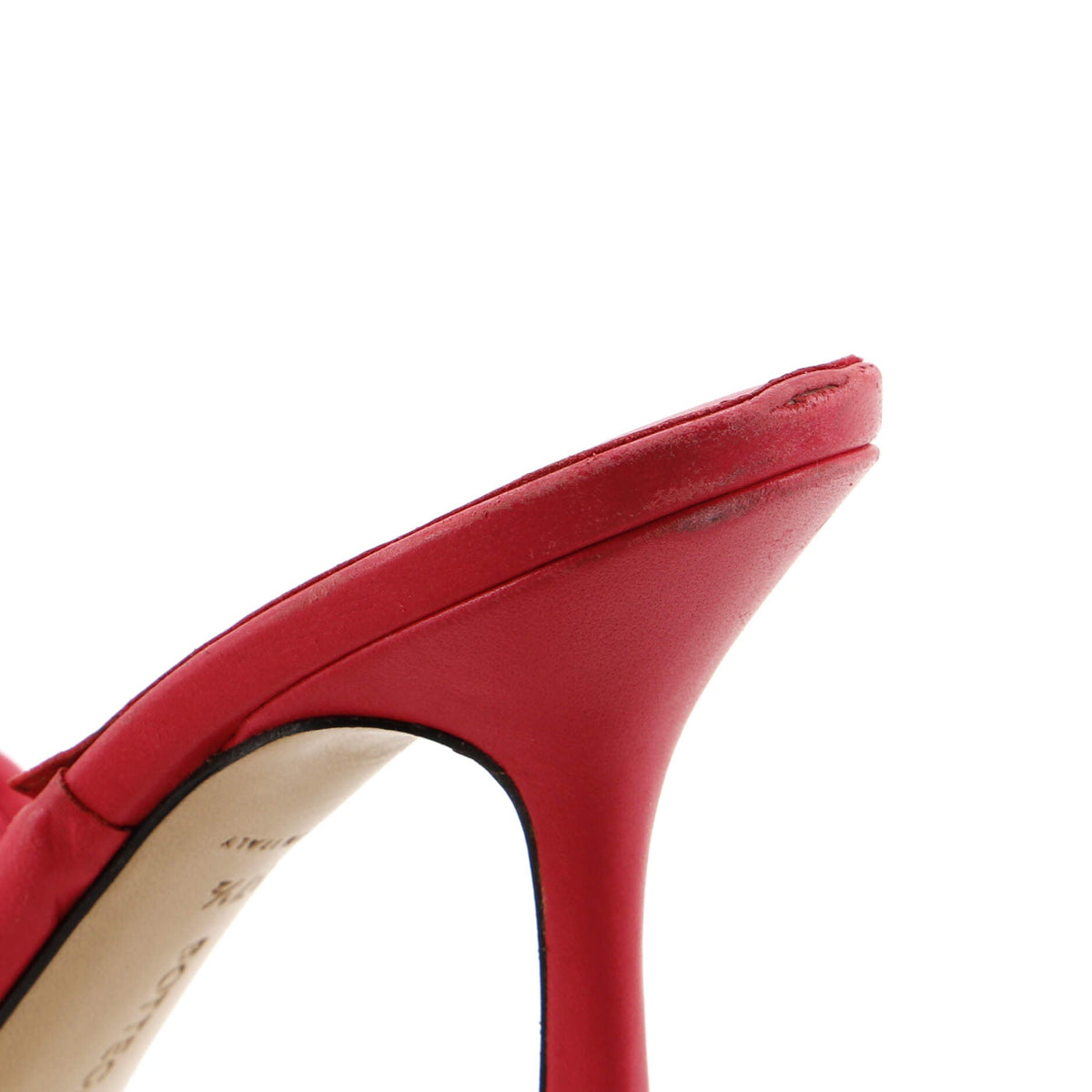 Women's The Padded Heeled Sandals Quilted Leather