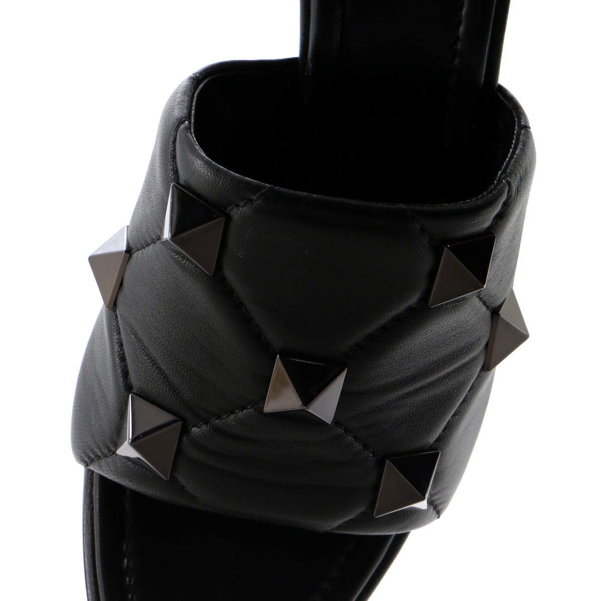 Women's Roman Stud Mules Leather