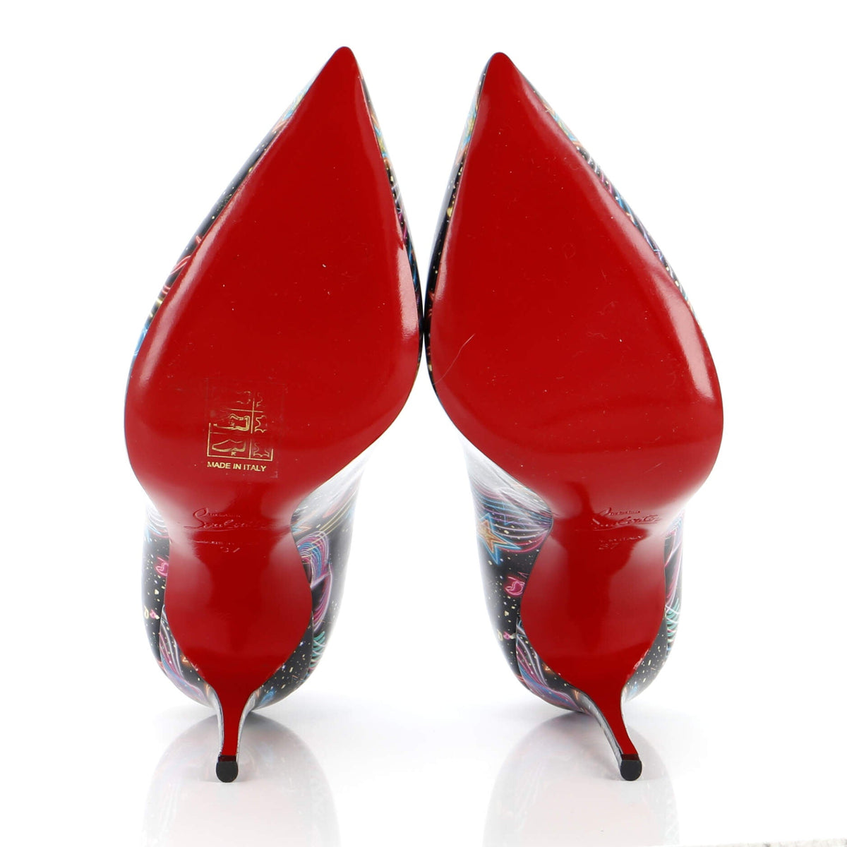 Women's Hot Chick Pumps Printed Patent 100