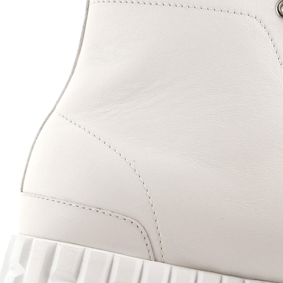 Climb High-Top Sneakers Leather