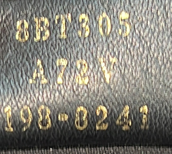 Upside Down Bag Zucca Embossed Leather