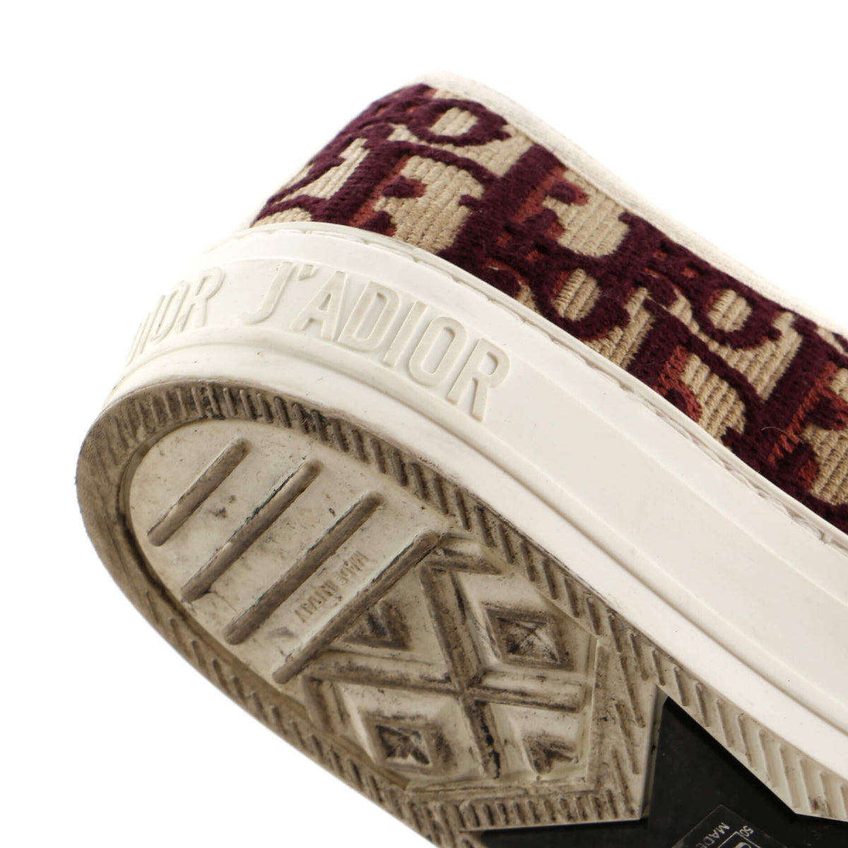 Women's Walk'N'Dior Sneakers Oblique Canvas