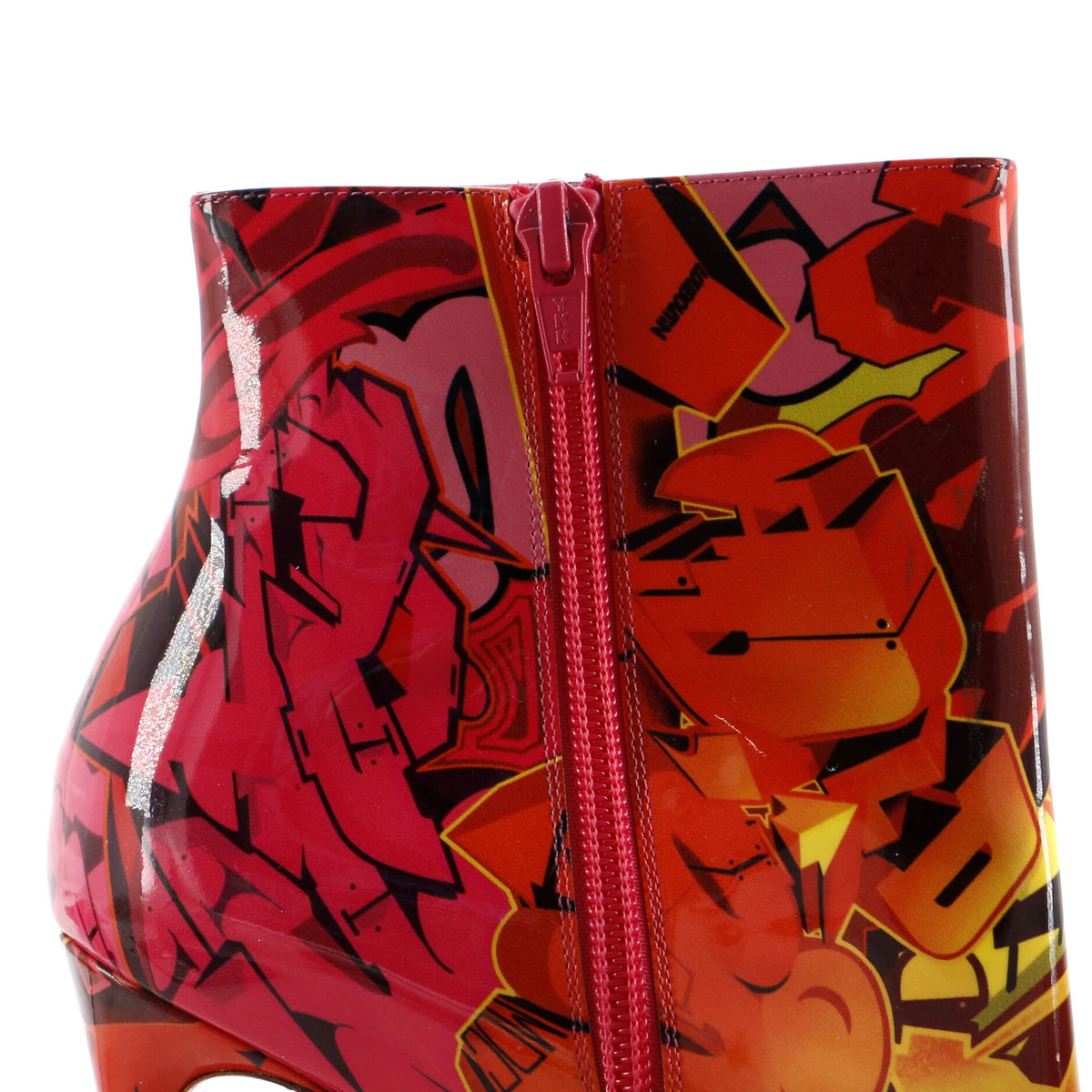 Women's So Kate Booty Ankle Boots Printed Patent 100