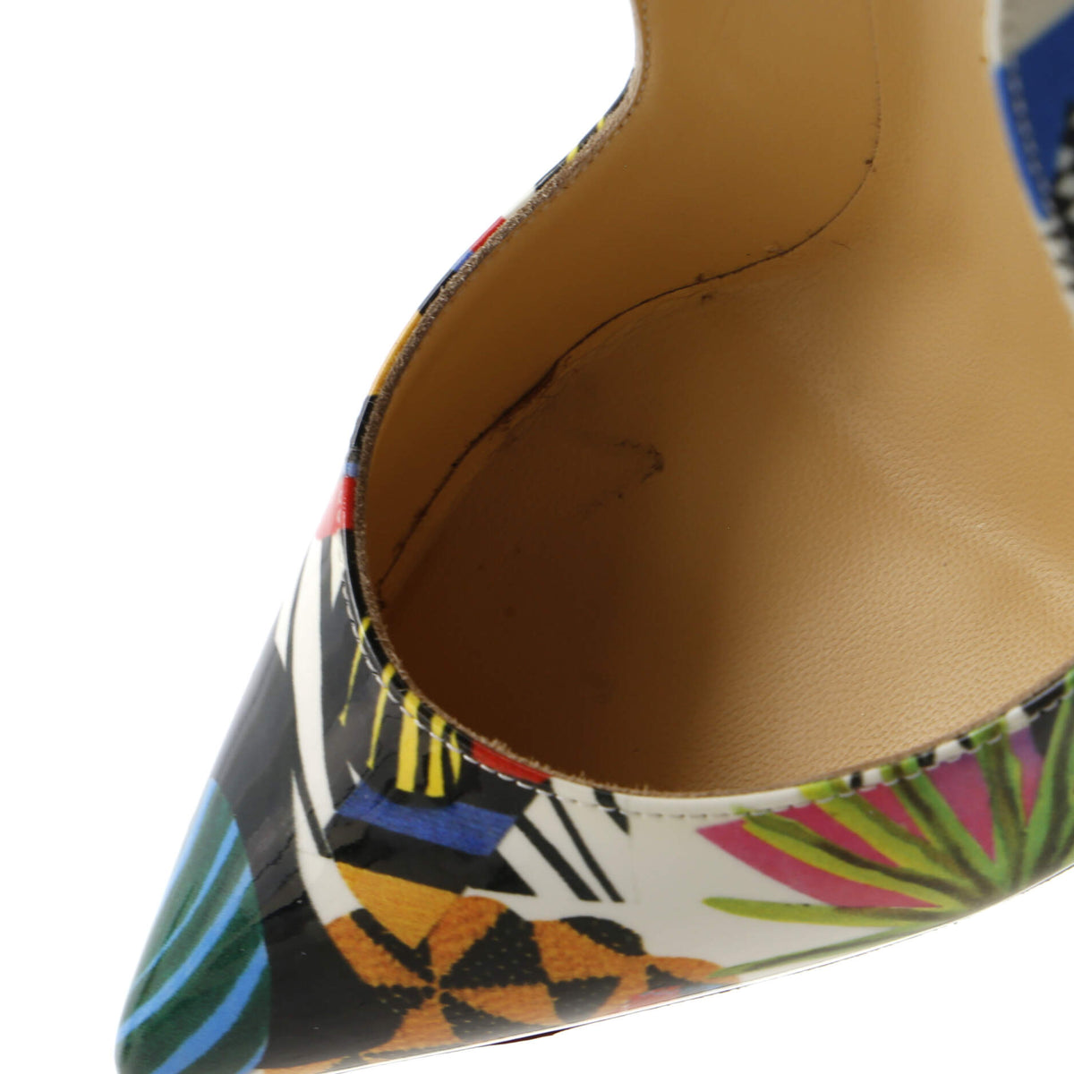 Women's Hot Chick Pumps Printed Patent 100
