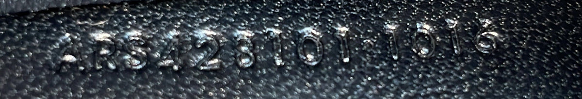 Classic Monogram College Bag Crocodile Embossed Leather Medium
