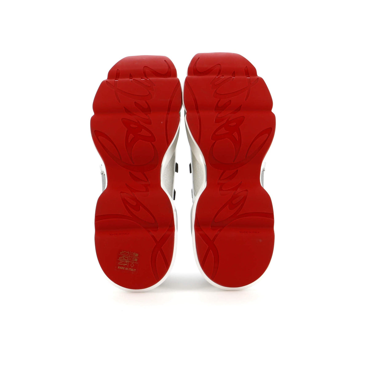 Women's Red Runner Donna Sneakers Leather with Fabric