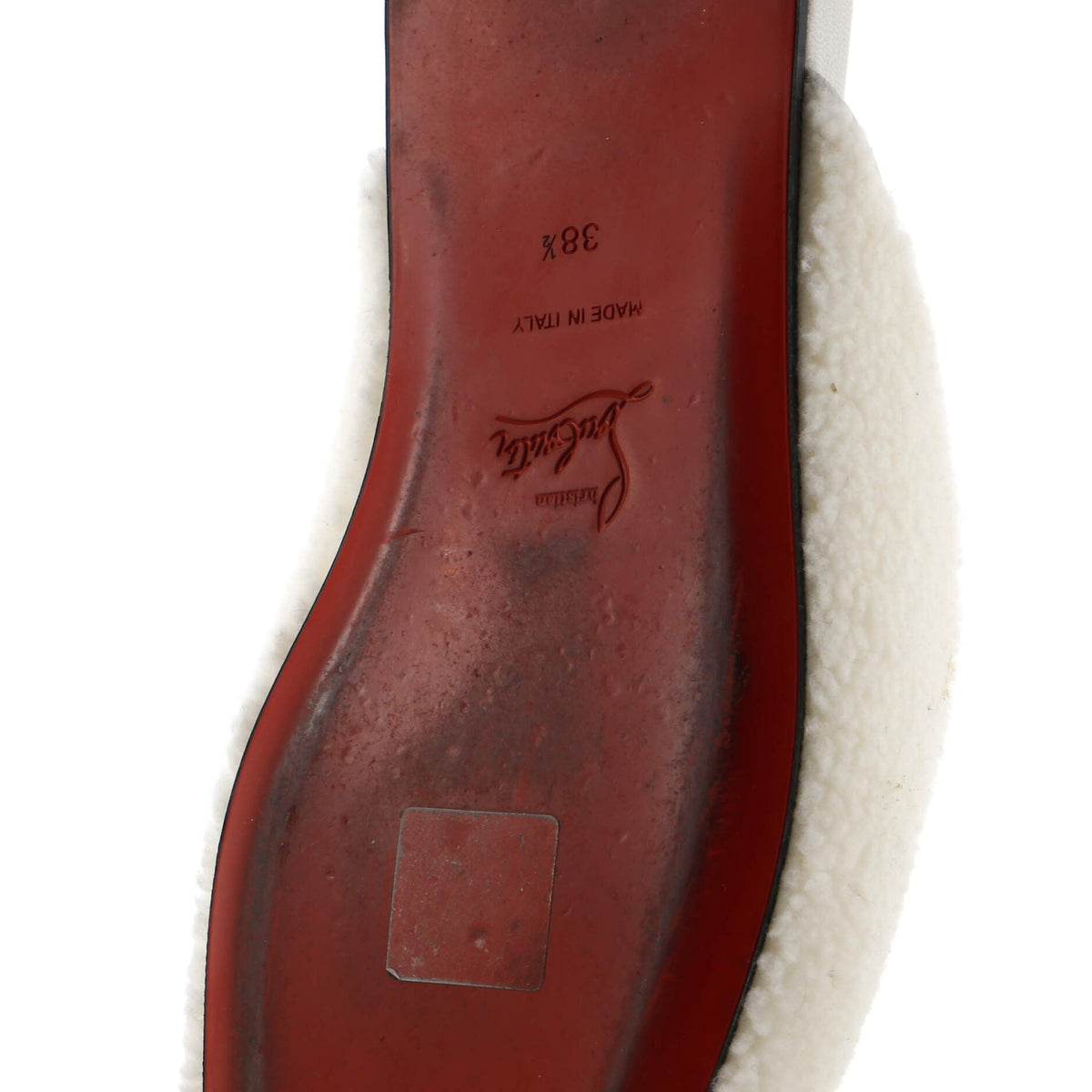 Women's Navy Coolito Donna Flat Mules Shearling