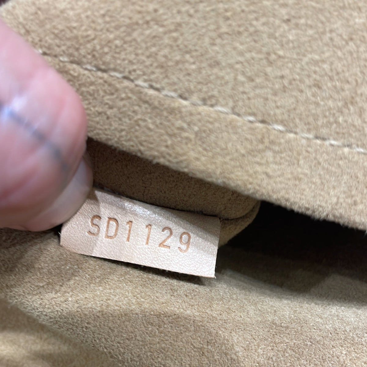 Marignan Handbag Monogram Canvas with Leather