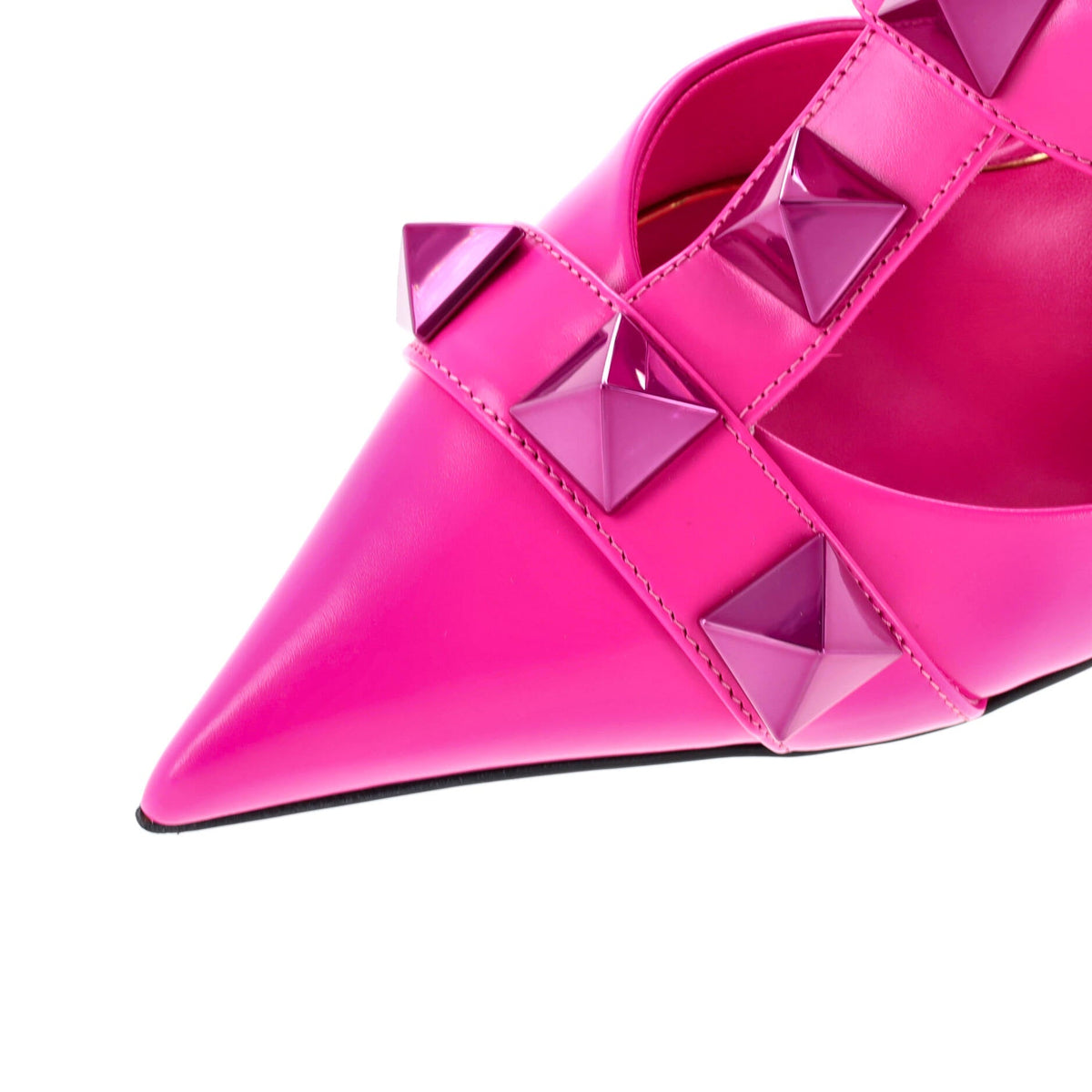 Women's Roman Stud Pumps Leather