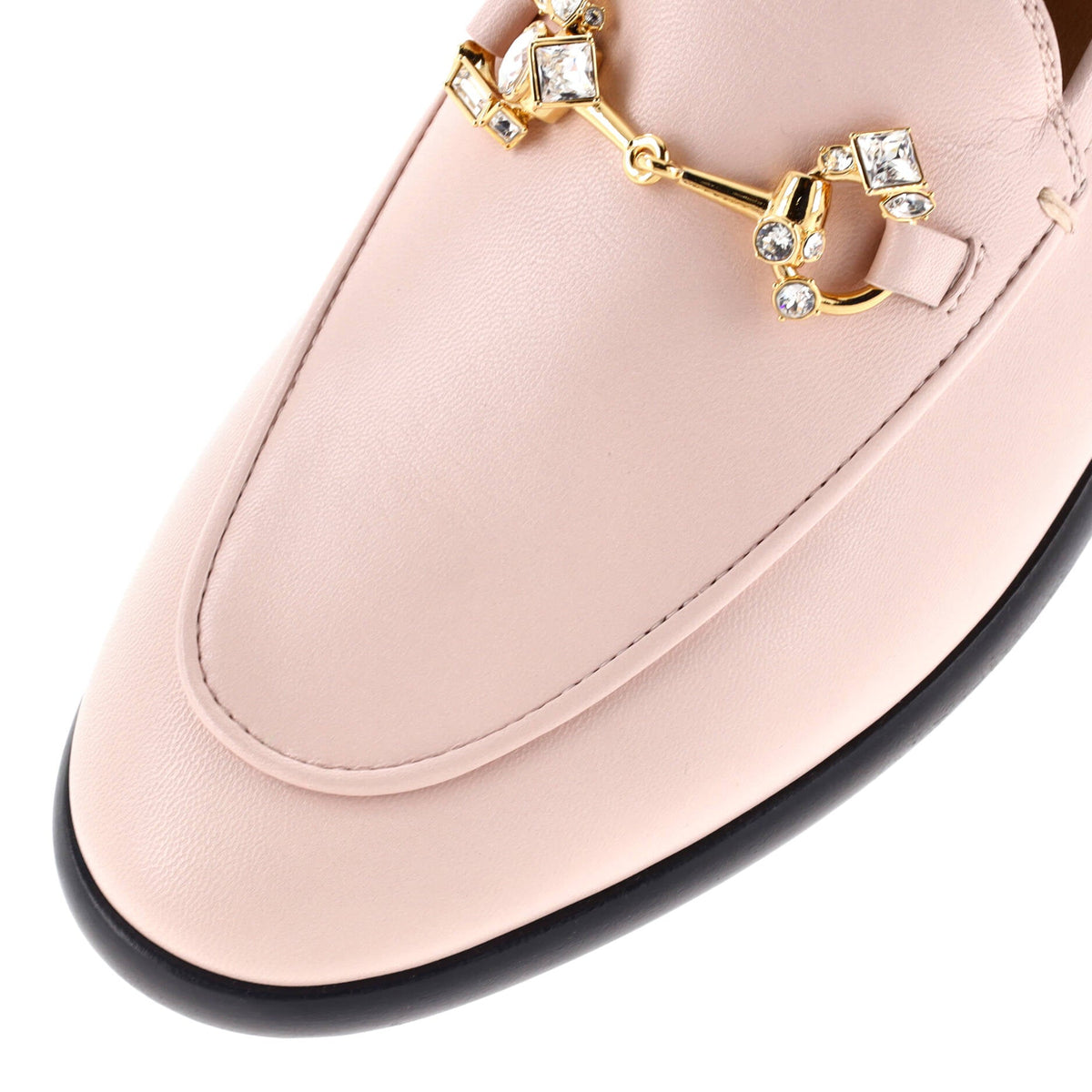 Women's Jordaan Loafers Leather with Crystals