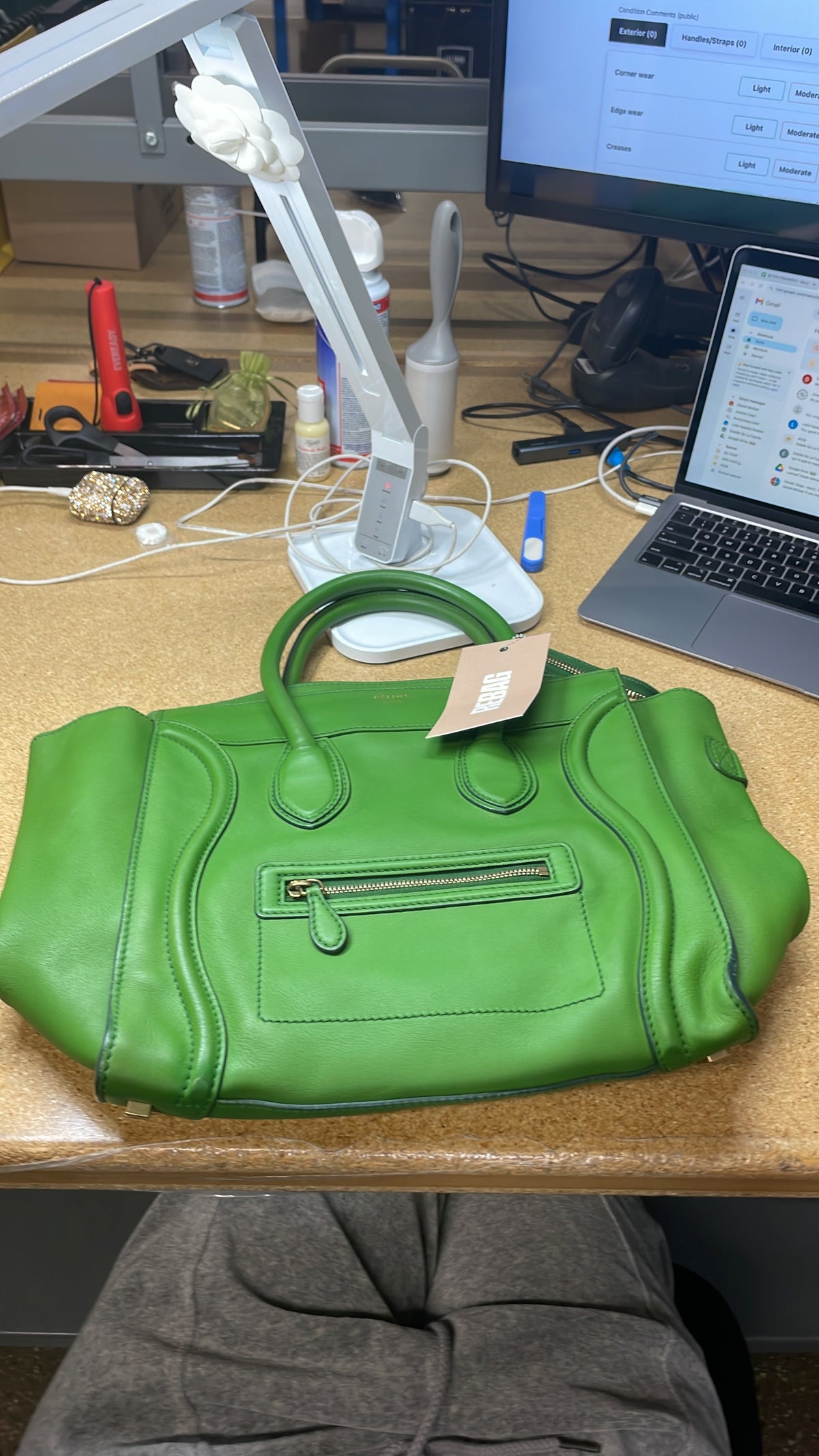 Luggage Bag Smooth Leather Mini
