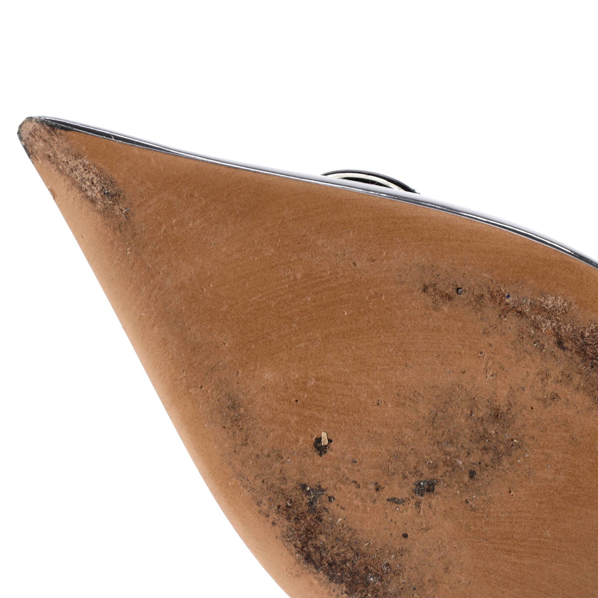 Women's VLogo Heeled Mules Patent 80