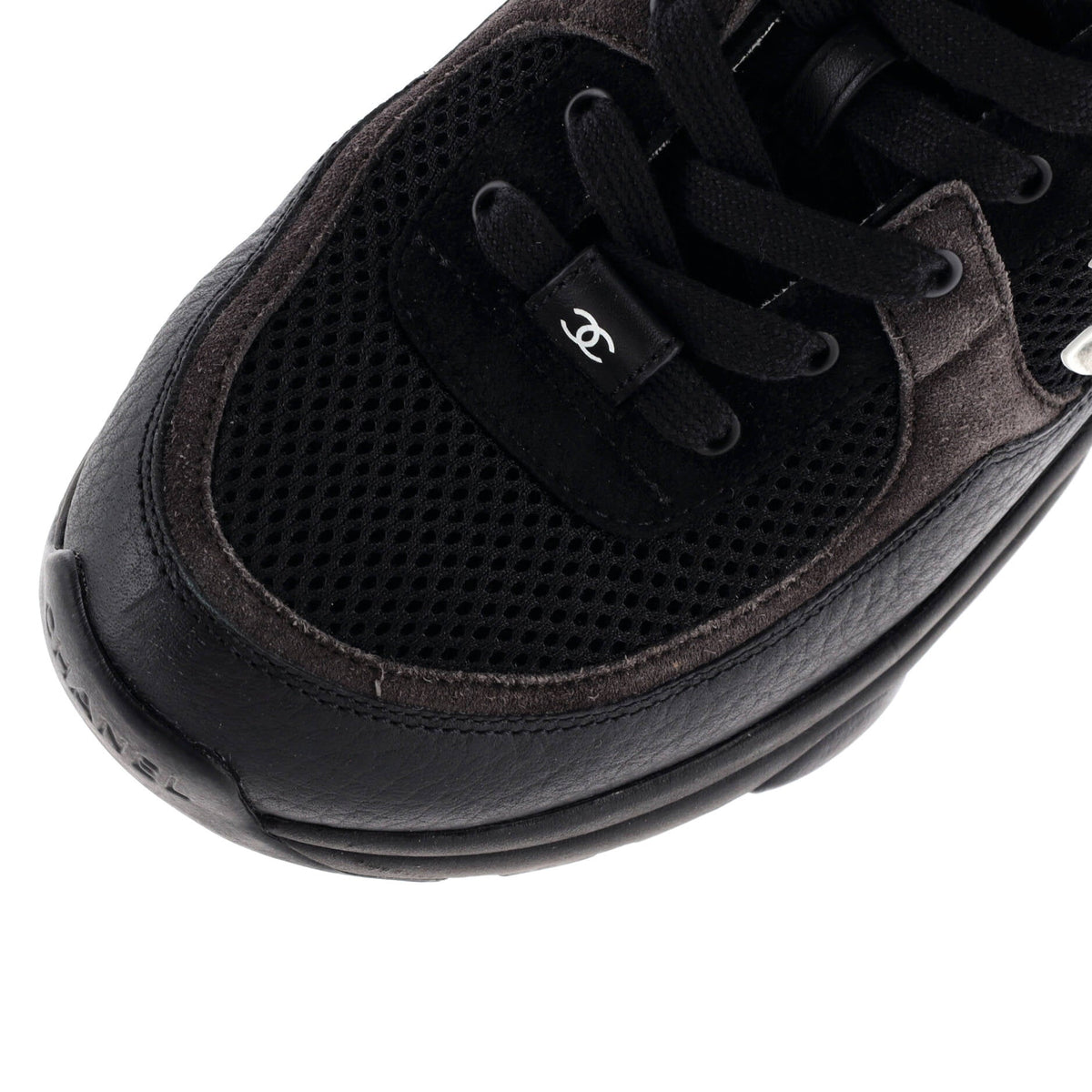 Women's CC Low-Top Sneakers Leather and Mesh