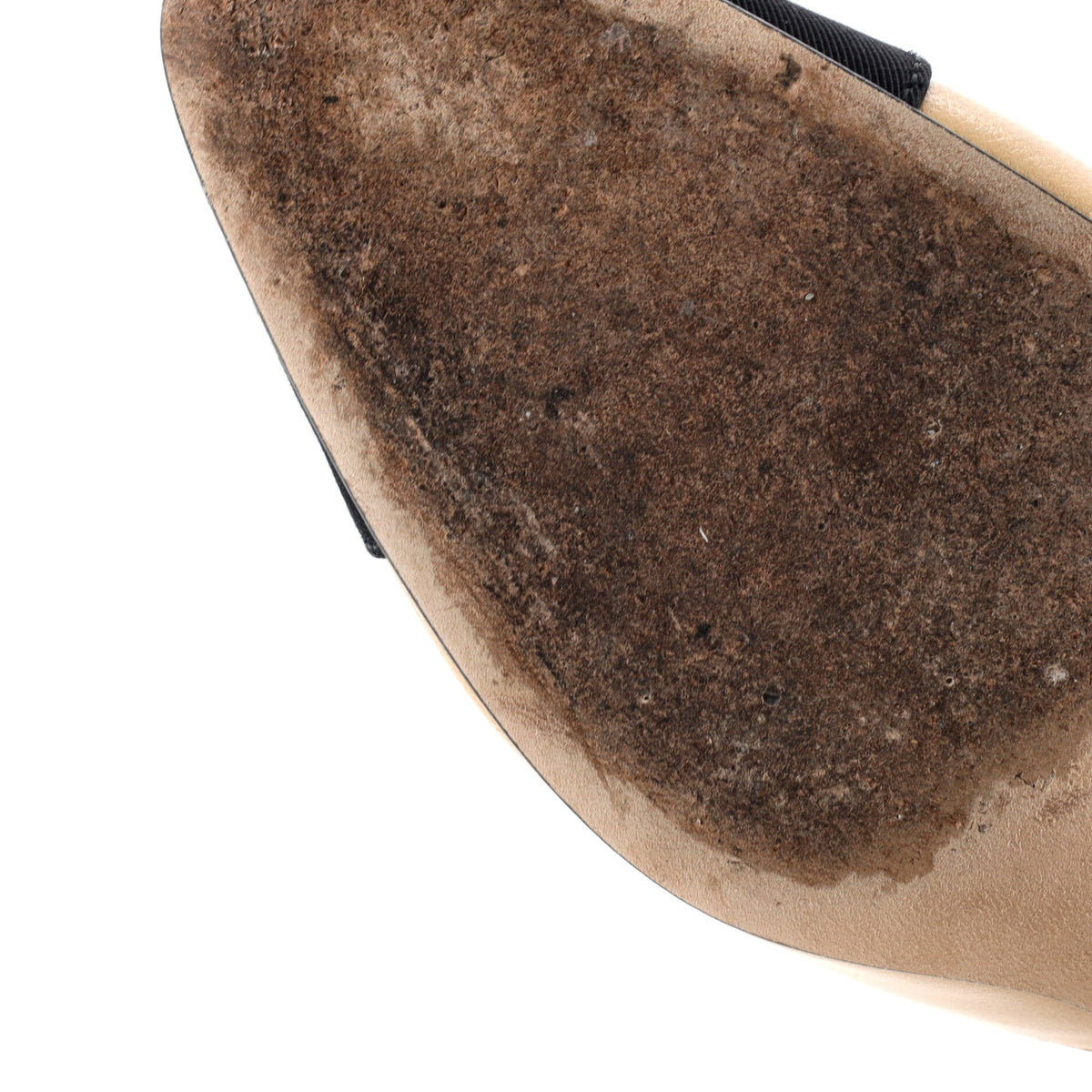 Women’s Cap Toe Slingback Pumps Leather with Grosgrain