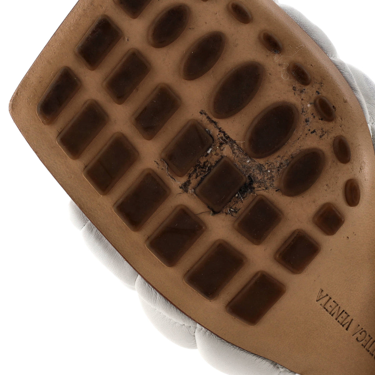 Women's The Padded Heeled Sandals Quilted Leather