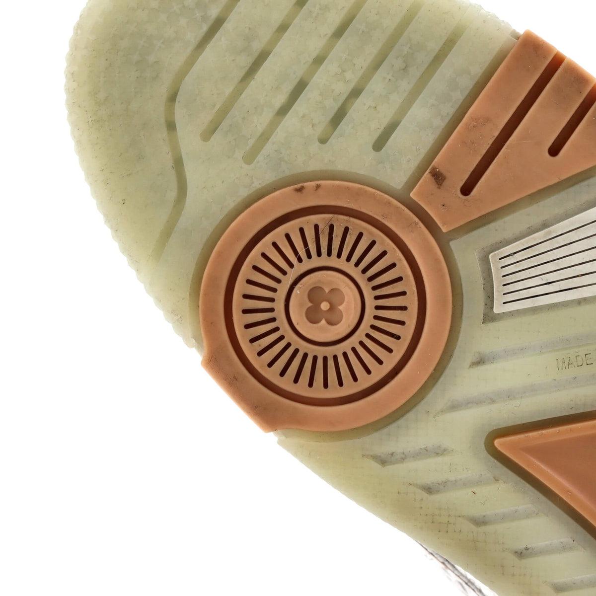 Men's LV Trainer Sneakers Monogram Embossed Metallic Leather