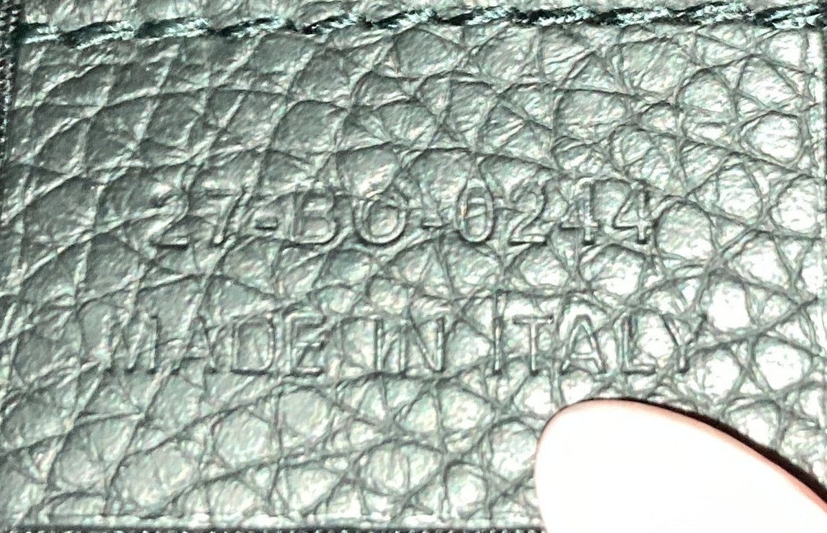 A5 Triangle Wristlet Pouch Gravity Leather