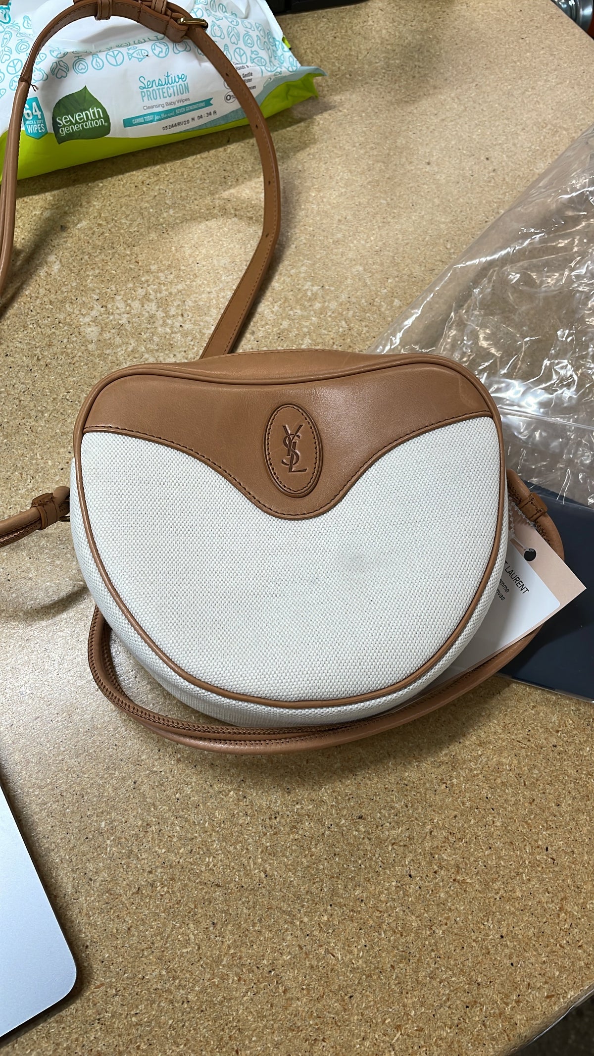 Le Monogramme Coeur Bag Canvas and Leather