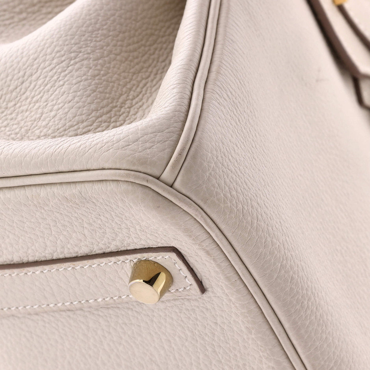Birkin Handbag Light Togo with Gold Hardware 30