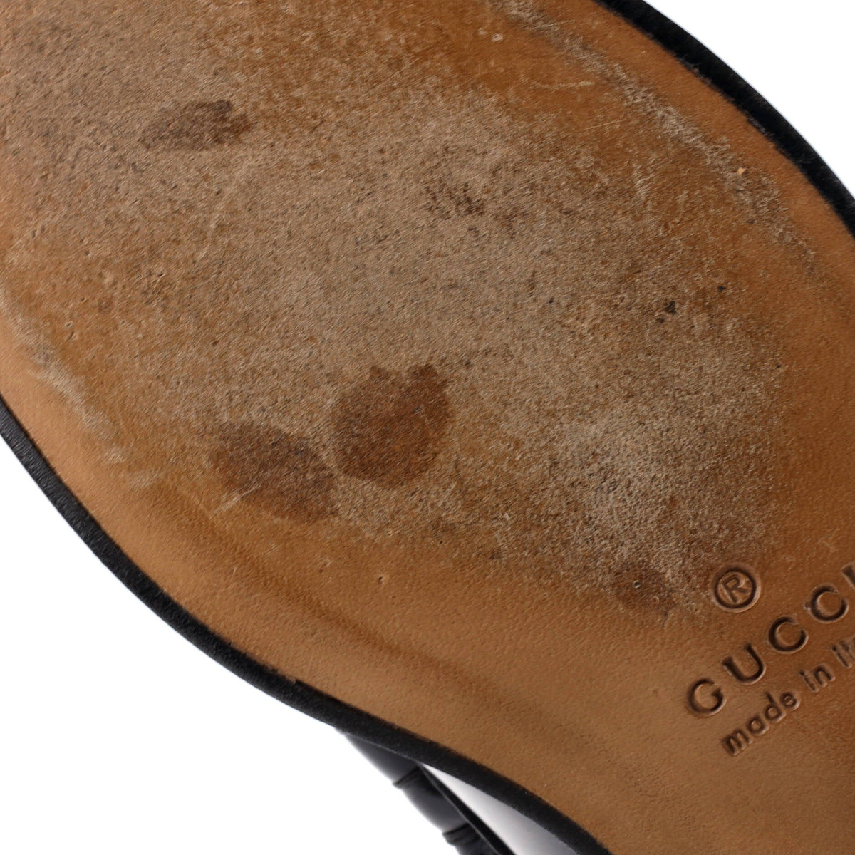 Men's Kaveh Tassel Loafers Leather with GG Coated Canvas