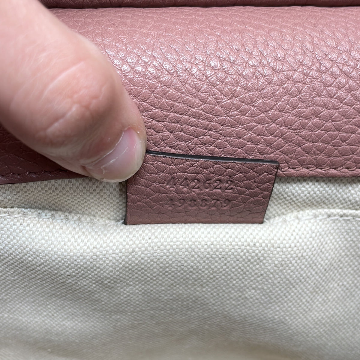 GG Marmont Top Handle Bag Leather Mini