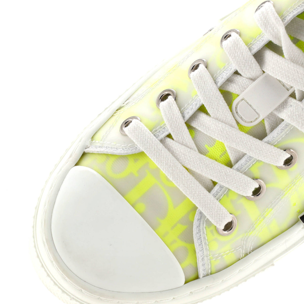 Men's B23 Cap Toe Low-Top Sneakers Oblique Technical Canvas