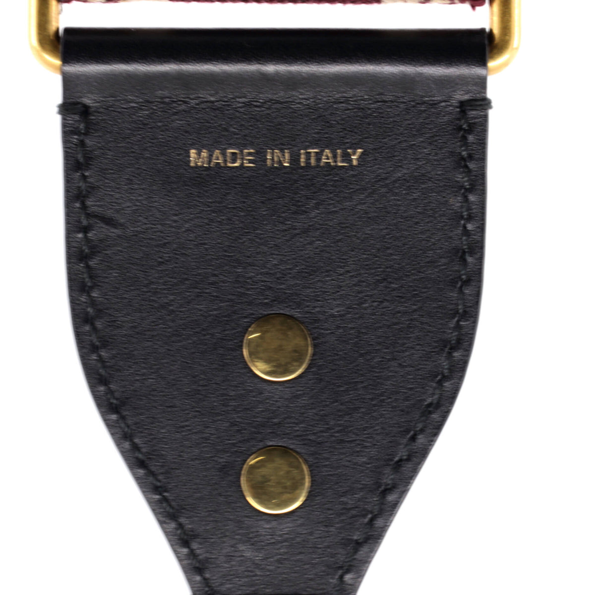 Logo Shoulder Strap Embroidered Canvas