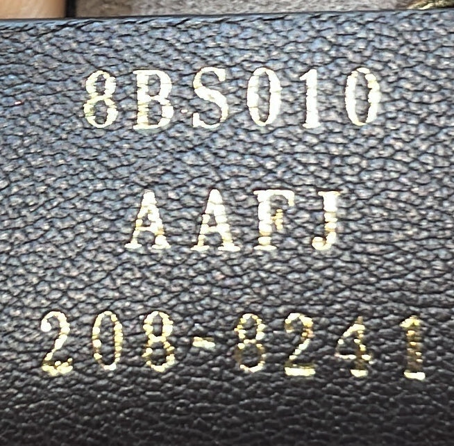 Karligraphy Mon Tresor Bucket Bag Embossed Patent Mini