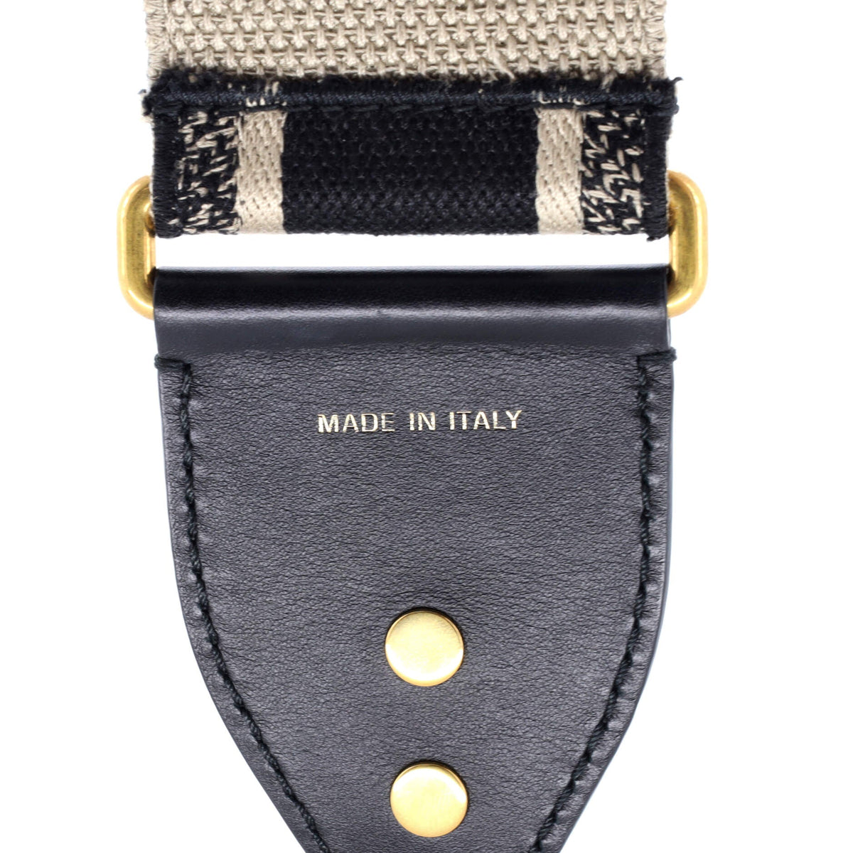 Logo Shoulder Strap Embroidered Canvas