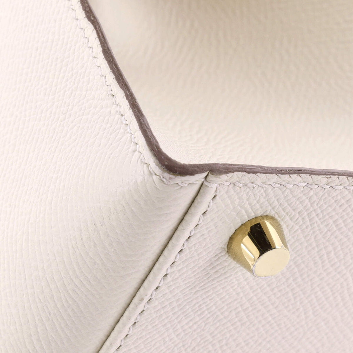 Kelly Handbag Light Epsom with Gold Hardware 28