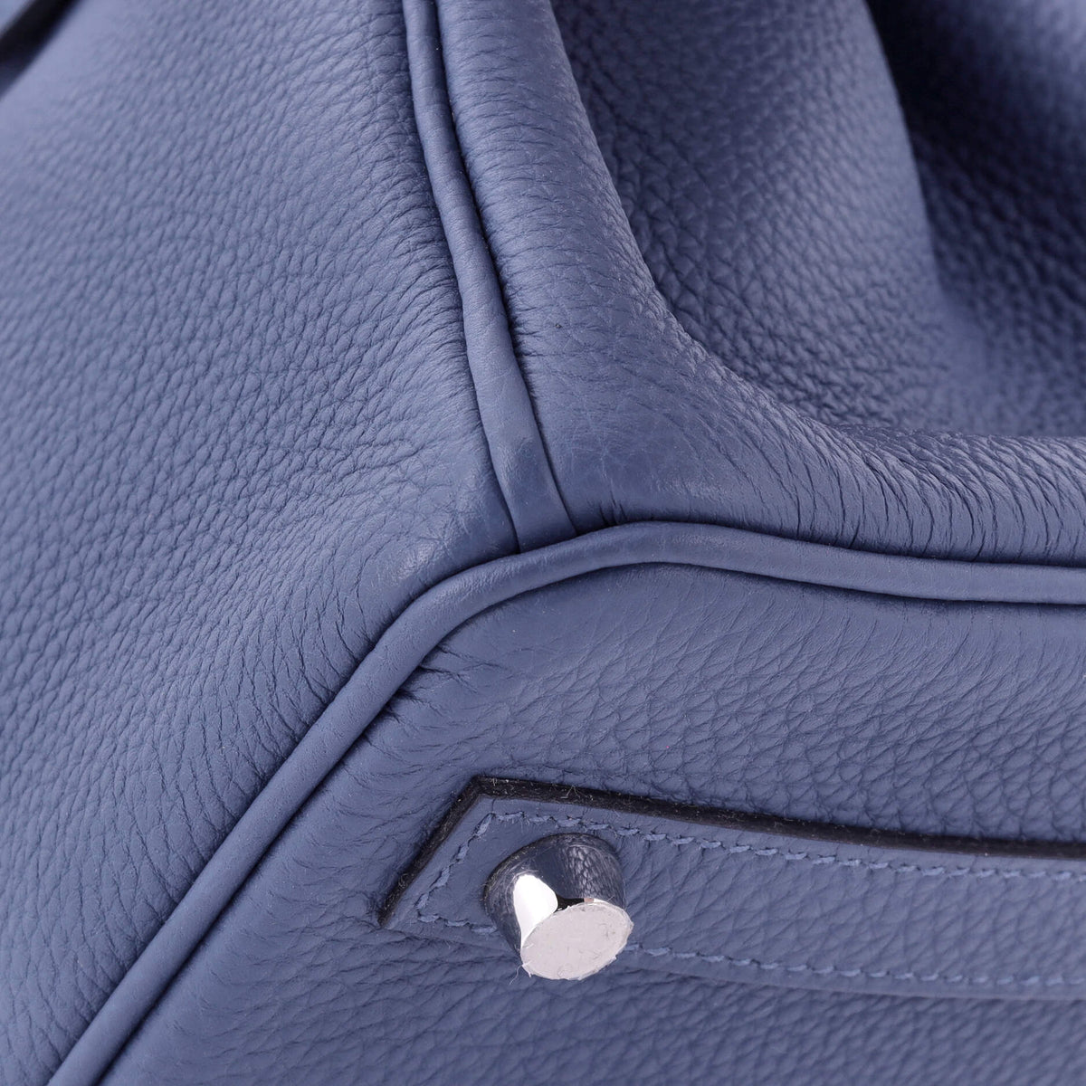 Birkin Handbag Bleu Brighton Togo with Palladium Hardware 30