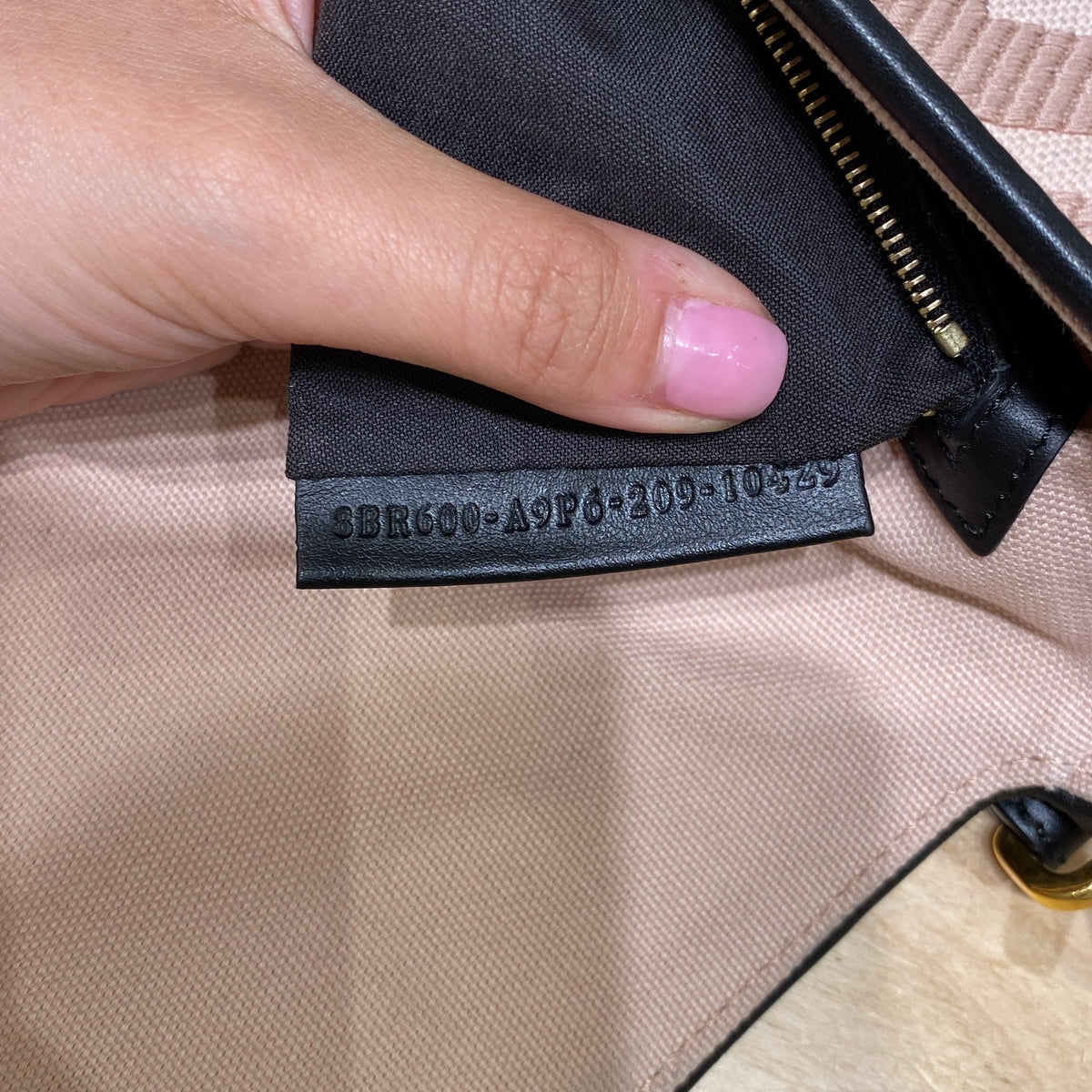 Baguette NM Bag Zucca Embroidered Canvas Medium