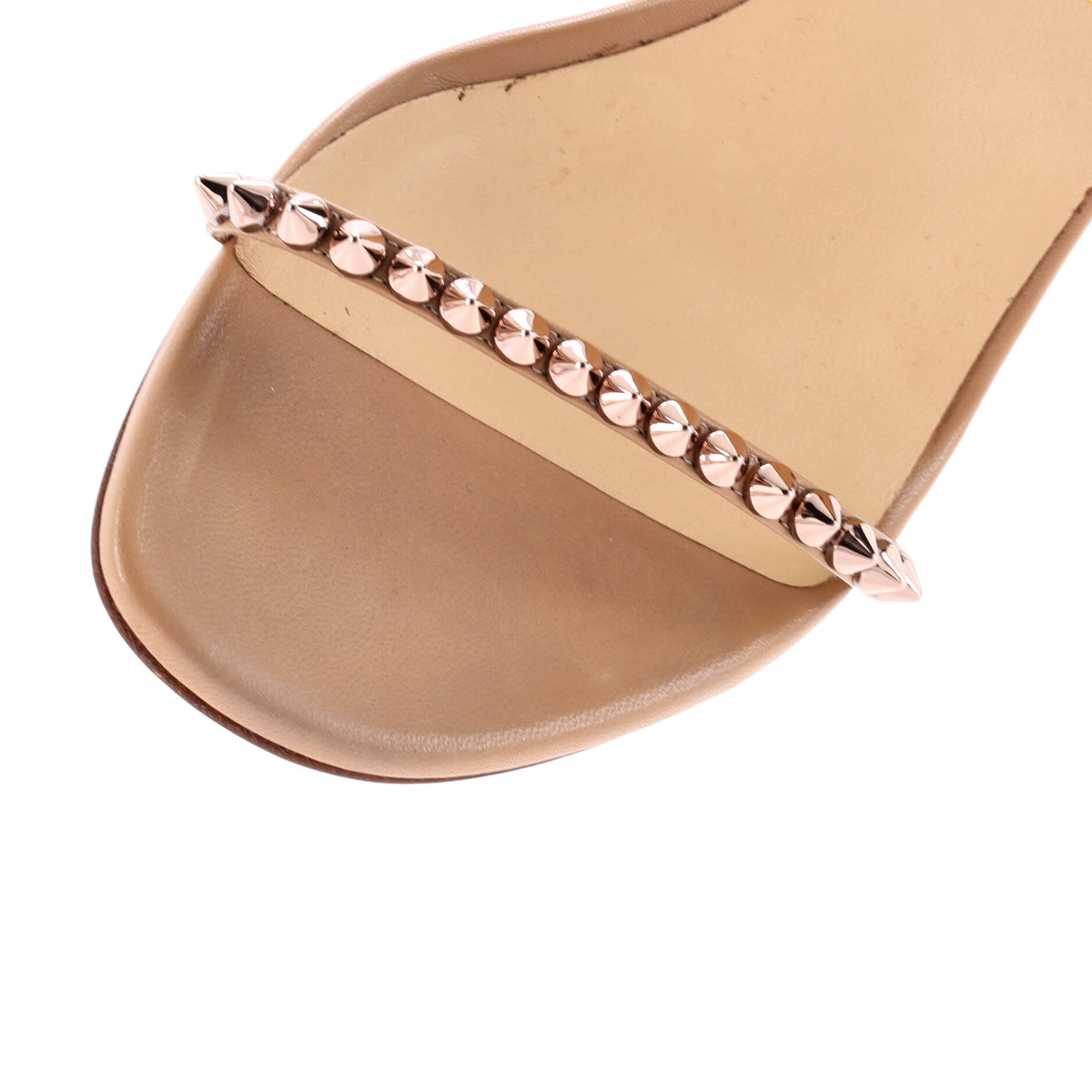 Women's So Me Heeled Sandals Spiked Leather 100